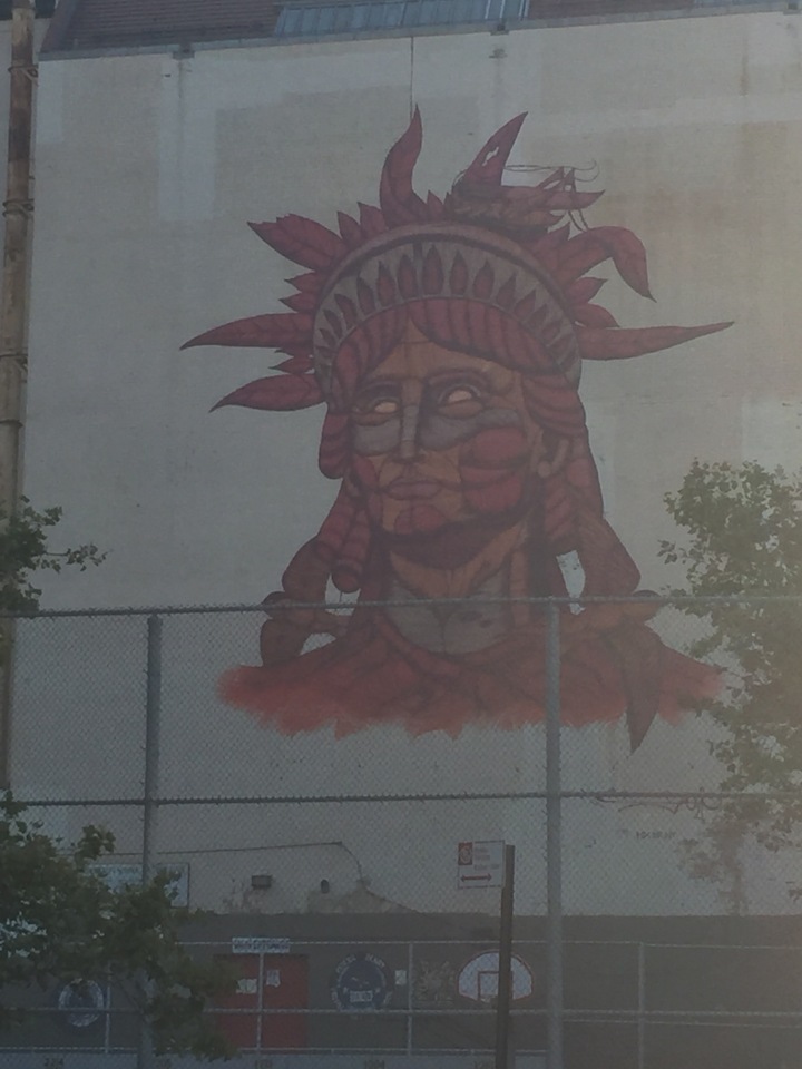 Freedom and Emancipation of the Natural World by Mexican muralist Sego can be seen on the corner of Madison Ave. and 103rd street.